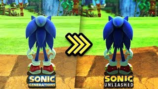 SONIC GENERATIONS  Sonic Unleashed Shaders [upl. by Sixla282]