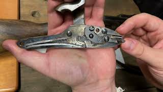 The Inner Workings of a Model 1853 3Band Enfield Rifled Musket Lock Plate Assembly [upl. by Nymrak721]