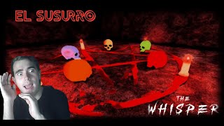 Capitulo 1 del juego El Susurro HORROR  ROBLOX Gameplay Español [upl. by Hardwick255]