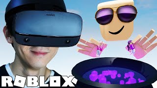 I played Roblox Vibe VR world with facecam [upl. by Osher595]