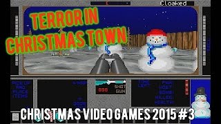 Terror in Christmas Town DOS  Christmas Video Games [upl. by Yellat]