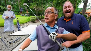 Die Revanche Minigolf Duell zwischen Udo amp Timo  Udo amp Wilke [upl. by Anaiek]