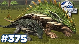 New Nodosaurus MAXED  Jurassic World  The Game  Ep375 HD [upl. by Griffie]