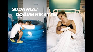 EPİDURALSİZ SUNİ SANCISIZ POZİTİF DOĞAL DOĞUM HİKAYEM  2 oğlumuzun Doğumu [upl. by Owena]