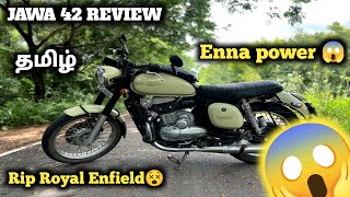 Jawa 42 review Tamil  shocking performance 😱 Rip Royal Enfield 😵  RBB [upl. by Eglanteen]