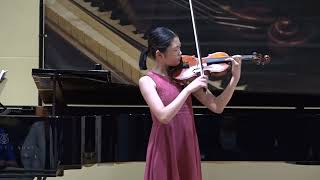 Grand Prize 2024 String Category II Violin Concerto in e minor Op 1  Cayla Kim [upl. by Aikram620]