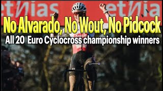 All 20 Euro Cyclocross National Championships winners for 2024 [upl. by Ailsa22]