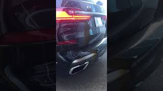 2020 BMW X7 M50i cold start car exhaust coldstart bmw 2020 [upl. by Lavinie794]