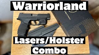 Warriorland Laser Holster Combo For P365XL Table Top Review [upl. by Coco527]