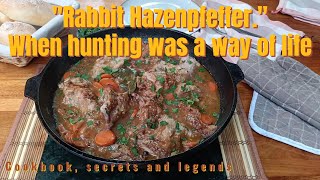 Rabbit Hazenpfeffer recipe  A unique and delicious preparation of rabbit [upl. by Horlacher]