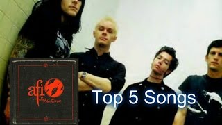 Top 5 AFI Songs Sing the Sorrow Album [upl. by Nitnilc]