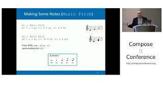 Making Algorithmic Music [upl. by Hanimay]