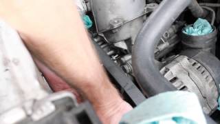 BMW 3 Series E36 AC and Serpentine Belt Install 1998 BMW 328i [upl. by Asp166]