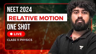 Relative Motion 🚀 Zero to Hero  NEET 2024  Dr Aayudh sir [upl. by Olzsal861]