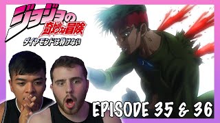 BITES THE DUST  KIRA BECOMES ULTIMATE  JJBA Diamond Is Unbreakable Episode 3536 REACTION [upl. by Guerin]