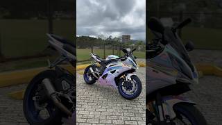 Yamaha r6 neo chrome 💎 que tal el color de esta R6 Lo pondrías en tu moto [upl. by Yerdna]