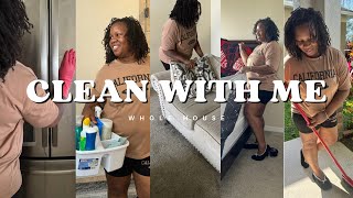 CLEAN WITH ME  WHOLE HOUSE  CLEAN HOUSE IN 1 HOUR [upl. by Aneerak]