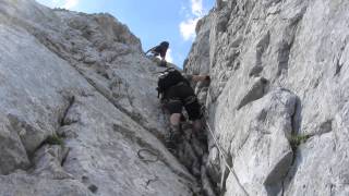 Ferrata Chiadenis  1 agosto 2013 musica Savatage [upl. by Joelie921]