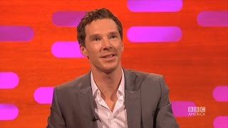 Benedict Cumberbatch Cant Say Penguins  The Graham Norton Show on BBC America [upl. by Borchert584]