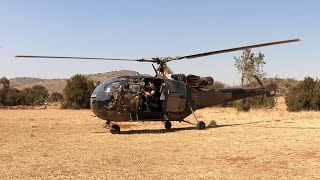 Alouette III takeoff [upl. by Attevad]