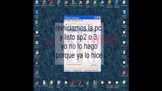 windows xp sp1 a sp2 o sp3 rapido y facil [upl. by Ttezil401]