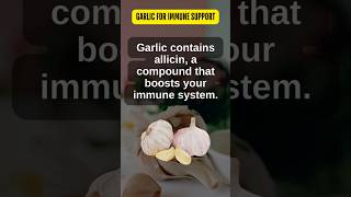 01 Garlic for Immune Support Boost Your Immunity Naturally garlichealthbenefits viralvideo [upl. by Natsuj710]