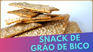 SNACK CROCANTE DE GRÃO DE BICO NA AIRFRYER [upl. by Feetal477]