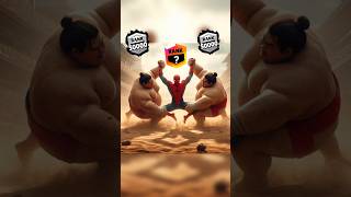 Brawl stars sumo rank up ❤‍🔥 spiderman vs joker vs superman🤣🥵❤‍🔥brawlstars global spiderman [upl. by Rothenberg]