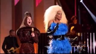 Lady Gaga  Fashion feat RuPaul Live at quotLady Gaga amp the Muppets Holiday Spectacularquot [upl. by Decima]