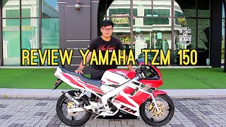 LU BIKIN GUA PANAS Yamaha TZM 150 Review Malaysia [upl. by Koffler309]