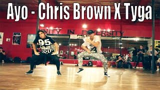 AYO  ChrisBrown amp Tyga Dance Video  MattSteffanina Choreography [upl. by Nahtanaj]