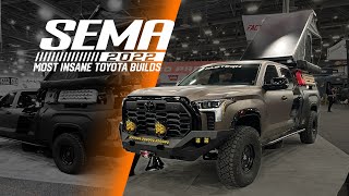 Every Toyota Truck Build at SEMA 2022 BEST OF Offroad Tundras amp Tacomas [upl. by Dagney322]