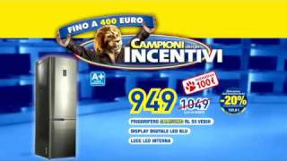 Euronics Campioni degli incentivi  Frigorifero Samsung RL 55 VEBIH [upl. by Sylvan385]