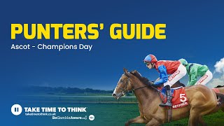 Weekend Racing Tips with Jason Weaver  The Punters Guide  Ascot Champions Day [upl. by Annaihr221]