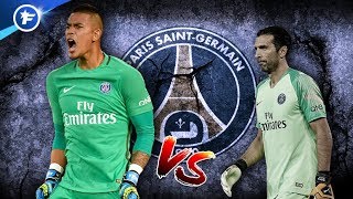 Alphonse Aréola gardien numéro 1 du PSG devant Buffon  Revue de presse [upl. by Haimehen]