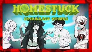 Homestuck Incorrect Quotes  BetaKids Edition [upl. by Rucker360]