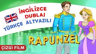 Rapunzel Masalı İNGİLİZCE DUBLAJ amp TÜRKÇE ALTYAZILI  KONDOSAN Masal izle İngilizce Öğren [upl. by Astto]