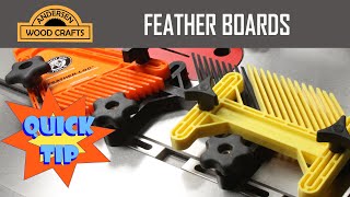 FEATHER BOARDS – SHOULD YOU USE THEM [upl. by Fellows]