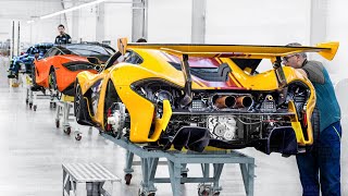 Tour of Super Advanced McLaren Factory Building Powerful Supercars by Hands [upl. by Billmyre]