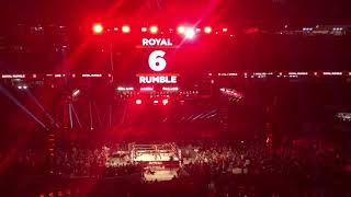 Shelton Benjamin makes his entrance at 2019 Men’s Royal Rumble [upl. by Snow]