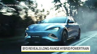 BYD Unveils Hybrid Powertrain Capable of 2000km Drive [upl. by Rutan161]