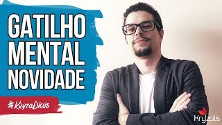 Como usar o gatilho mental de NOVIDADE na internet  KryzaDicas [upl. by Eiramllij]