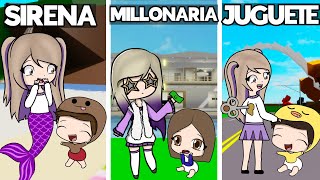 TOP 5 Mejores Videos con Lyna Adoptando al Team Anormal Bebe en Brookhaven Roblox [upl. by Anawt]