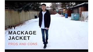 Mackage Jacket Review  Pros and Cons [upl. by Meekar942]