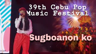 Sheenna Belarmino  Sugboanon Ko  39th Cebu Pop Music Festival [upl. by Haynor158]