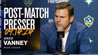 Greg Vanney PostMatch Presser  91424 [upl. by Ahseihs]