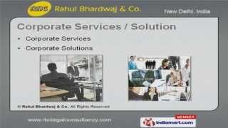 Corporate Solutions by Rahul Bhardwaj amp Co New Delhi [upl. by Eidak]