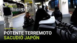 Las imágenes y los testimonios tras el poderoso terremoto de magnitud 76 en Japón [upl. by Sremlahc650]