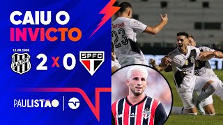 GOLAÃ‡O DA PONTE FAZ SÃƒO PAULO SER DERROTADO PELA 1Âª VEZ EM 2024  PONTE PRETA 2X0 SÃƒO PAULO [upl. by Eusadnilem]