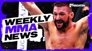 Weekly MMA News 28 September 2023 [upl. by Elisee]